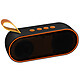 Avizar Enceinte Sans Fil Bluetooth 3W Autonomie 10h Entrée micro-SD Jack 3.5mm Orange Enceinte Bluetooth Portable 3W