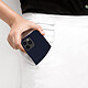 Avizar Coque iPhone 13 Pro Max Silicone Semi-rigide Finition Soft-touch bleu nuit pas cher