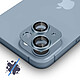 Avizar Film Caméra pour iPhone 14 et 14 Plus Verre Trempé + Alliage d'Aluminium  Bleu Sierra pas cher