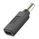 Avizar Adaptateur de Charge USB-C  vers DC 6.0 x 1.4mm - Connectez votre câble USB-C à votre appareil à port 6.0 x 1.4mm pour permettre sa charge