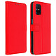 Avizar Housse Samsung Galaxy M51 Porte-carte Fonction Support Vidéo Dragonne rouge - Etui de protection intégrale, spécialement conçu pour Samsung Galaxy M51.