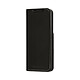 DBRAMANTE1928 Étui Folio pour Samsung Galaxy A54 Modèle Oslo en Cuir Vegan avec Porte-Cartes Noir Offre une protection complète contre les chocs, les rayures et les chutes