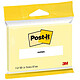 POST-IT Notes adhésives, 76 x 127 mm, blister, jaune Notes repositionnable