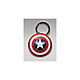 Marvel Comics - Porte-clés métal Captain America Shield Marvel Comics - Porte-clés métal Captain America Shield