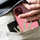 Avizar Coque iPhone 13 Mini Silicone Semi-rigide Finition Soft-touch rose pas cher