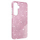 Avizar Coque pour Samsung Galaxy S24 Plus Paillette Silicone Semi rigide Fine Rose Coque à paillette Rose de la collection Glitter Case, conçue pour habiller votre Samsung Galaxy S24 Plus de manière glamour