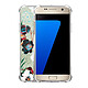 Avis LaCoqueFrançaise Coque Samsung Galaxy S7 anti-choc souple angles renforcés transparente Motif Fleurs vert d'eau