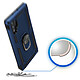 Avizar Coque Galaxy Note 10 Plus Bi matière Rigide Souple Bague Support Vidéo Bleu nuit pas cher