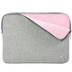 Mobilis - Sacoche pc portable à mémoire de forme 12.5 14 pouces gris rose