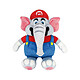 Super Mario Bros. Wonder - Peluche Mario Elefant 27 cm Peluche Super Mario Bros. Wonder, modèle Mario Elefant 27 cm.