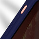 Avizar Coque 360° pour iPhone XR Dos Rigide Protection Écran Souple Coins Renforcés  Contour bleu pas cher