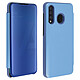 Avizar Housse Samsung Galaxy A50 Étui Miroir Clapet translucide Bleu Design élégant avec un effet miroir pour un rendu unique, Bleu.