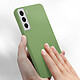 Acheter Avizar Coque Samsung Galaxy S22 Plus Silicone Semi-rigide Finition Soft-touch Fine Vert
