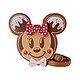 Disney - Sac à bandoulière Mickey & Minnie Gingerbread Cookie By Loungefly Sac à bandoulière Mickey &amp; Minnie Gingerbread Cookie By Loungefly.