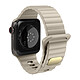 Avizar Bracelet pour Apple Watch 41mm et 40mm et 38 mm Silicone Souple et Doux  Beige Un bracelet en silicone doux conçu pour Apple Watch Series 8 et 7 41mm / Series SE 2022, SE, 6, 5, et 4 40mm / Series 3, 2 et 1 38mm