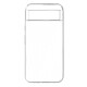 Mayaxess Coque Silicone Souple pour Google Pixel 8A Transparent Revêtement souple en silicone encaissant les impacts légers et rayures pour garder votre téléphone à l'abri