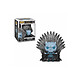 Game of Thrones - Figurine POP! Deluxe Night King on Iron Throne 15 cm