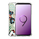 Avis LaCoqueFrançaise Coque Samsung Galaxy S9 Plus anti-choc souple angles renforcés transparente Motif Fleurs vert d'eau
