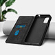 Avis Avizar Étui Portefeuille pour Motorola Moto E32 Porte-cartes Soft-touch Clapet aimanté  Noir