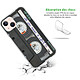 Avis Evetane Coque iPhone 13 silicone transparente Motif Cassette ultra resistant