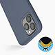 Avis Avizar Coque iPhone 13 Pro Max Silicone Semi-rigide Finition Soft-touch gris ardoise