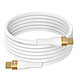 3mk Câble Type C 100W Silicone 2 mètres Blanc Câble USB-C vers USB-C série Hyper Silicone de la marque 3mk