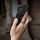 Avis Avizar Coque OnePlus 8T Hybride Antichoc Bague Métallique Support Vidéo noir