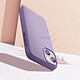 Avis Moxie Coque pour iPhone 14 Hybride Semi-rigide Fine Légère Intérieur Doux  gris lavande