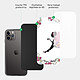 Acheter Evetane Coque en verre trempé iPhone 11 Pro Max Fée Fleurale