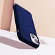 Avis Moxie Coque pour iPhone 14 Hybride Semi-rigide Fine Légère Intérieur Doux  bleu marine