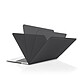 Evetane Coque Noire pour Ordinateur MacBook Pro 16,2 Pouces (2021,2022) Coque Noire pour Ordinateur MacBook Pro 16,2 Pouces (2021,2022)