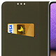 Avizar Étui Samsung Galaxy A32 5G Housse Folio Porte-carte Fonction Support Bleu pas cher