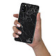 Evetane Coque Samsung Galaxy A41 360 intégrale transparente Motif Marbre noir Tendance pas cher
