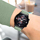 Avizar Bracelet pour Honor Watch GS3 Silicone Soft Touch Vert Pâle pas cher