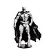DC Comics - Figurine et comic book Black Adam Batman Line Art Variant (Gold Label) (SDCC) 18 cm Figurine DC Comics, modèle Black Adam Batman Line Art Variant (Gold Label) (S C) 18 cm.