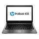 HP ProBook 430-G1 (430-G14500i3) · Reconditionné Processeur : Intel Core i3 4005U - HDD 500 - Ram: 4 Go -  Taille écran : 15,6'' - Ecran tactile : non - Webcam : oui - Système d'exploitation : Windows 10 - AZERTY