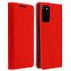 Avizar Étui Galaxy S20 Plus Folio Cuir Véritable Porte cartes Support Vidéo - rouge Housse de protection spécialement conçue pour le Samsung Galaxy S20 Plus