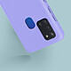 Avis Avizar Coque Samsung Galaxy A21s Silicone Semi-rigide Finition Soft Touch Violet