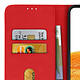 Avizar Housse Samsung Galaxy A33 5G Clapet Portefeuille Fonction Support rouge pas cher
