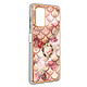 Avizar Coque Samsung Galaxy A32 5G Bi-matière avec Bague de Maintien Motif Écaille Rose - Coque de protection à motif Écaille Rose spécialement conçu pour Samsung Galaxy A32 5G.