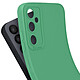 Avizar Coque pour Samsung Galaxy S23 FE Silicone Mat Protection Caméra Vert pas cher