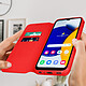 Avis Avizar Housse pour Samsung Galaxy A03 Core Portefeuille Fonction Support Vidéo  rouge