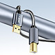 Acheter LinQ Câble USB-A 2.0 vers USB-B 2.0 Transfert Rapide et Stable Nylon tressé 1,5m  Noir