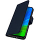 Avizar Étui pour Huawei P smart 2020 Clapet Portefeuille Support Vidéo  Bleu Nuit - Étui violet de la série Chesterfield spécialement conçu pour Huawei P smart 2020