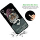 Avis Evetane Coque iPhone Xr Silicone Liquide Douce noir Tigre Fashion