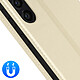 Avizar Étui pour Samsung Galaxy S23 FE Porte-carte Support Vidéo Clapet Magnétique  Or pas cher