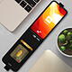 Acheter Avizar Étui Xiaomi Mi 10 Lite Clapet Vertical Protection Porte-carte Noir