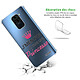 Avis Evetane Coque Xiaomi Redmi Note 9 anti-choc souple angles renforcés transparente Motif Je suis une princesse