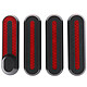 Avizar Caches Roues avec Stickers Réfléchissants pour Xiaomi M365 et Pro  Noir - Caches roues noir conçus pour trottinette électrique Xiaomi M365 et Pro