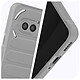 Avizar Coque pour Nothing Phone 2a Antichoc Silicone Motif texturé 3D Gris pas cher